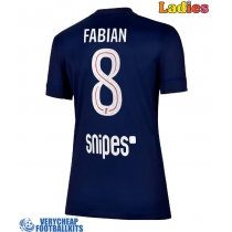 Paris Saint-Germain Fabian Ruiz #8 Replica Home Shirt Ladies 2025-26 Short Sleeve